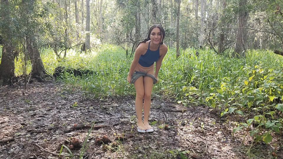 xxx video 13 Woodland Nymph – Nude Walk in Flip Flops Masturbation, jenni lee femdom on femdom porn 