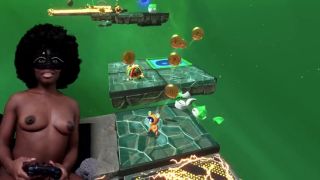 Striptease Astro Bot And Stripping With Ebony Butts Challenge Levels Gameplay-8