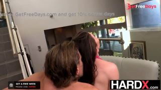 Nice Bootied Brunette Analy Pounded - Lily Lou, Mick-6