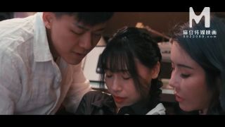 ModelMedia Asia  Xiao Feng New Marriage：Hidden Sex Threesome.-3