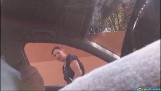 Dick flash while asking for directions - Car-1