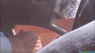 Dick flash while asking for directions - Car-8