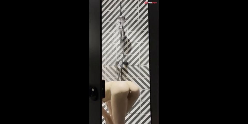 Caught Masturbating in the Shower  Dont Tell Anyone