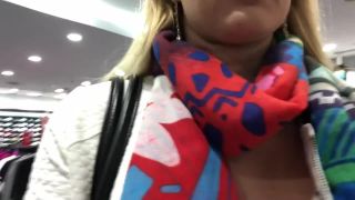 Ivy Rosesiviroses pantystuffing at mall, amateur-8