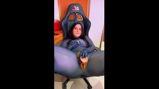 Victoria Matosa's Venom Cosplay Solo Masturbation Exclusive-5
