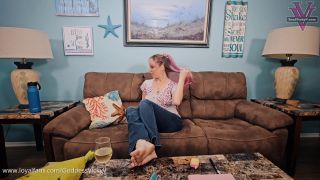 Vicky Vix - Turning The Neighbor Boy Into My SPH Chastity Foot Slave - Feet joi-1