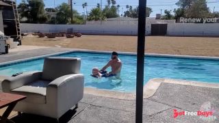 Casual pool fuck with Thor Johnson-1