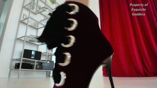 free porn video 41 bbw femdom Exquisite Goddess – High Heel Slave 2, jerkoff encouragement on masturbation porn-6