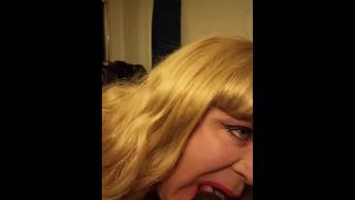 free adult clip 4 femdom feminization Mature white sissy got her round ass spanked and blow black cock, spanking on fetish porn-8