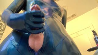 Clip one of samus! Latex teasing and jerking (04.10.2019)-7