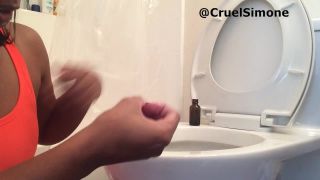 adult video 14 underwater fetish collection CruelSimone Popping Toilet Licking Loser., humiliation on pov-7