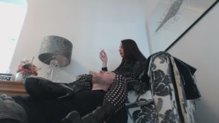 adult xxx clip 36 indian feet femdom Dominatrix Victoria Black – Catsuit Human Ashtray, dirty talking on pov-9