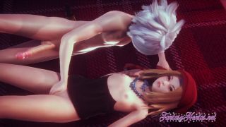 Amateur Porn Shaman King Hentai - Anna Osorezan Tits Touching and Fingering and Squirt-5