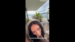  balcony sex tape Auhneesh Nicole Teases BBC In Naughty POV Balcony Sextape  From Onlyfans Video Auhneesh Nicole-0