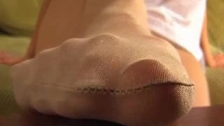 DirtyLilly My transparent pantyhose (mp4)-7