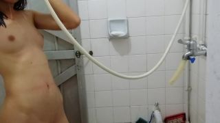 Nice girl taking shower and washing pussy. hidden cam-3