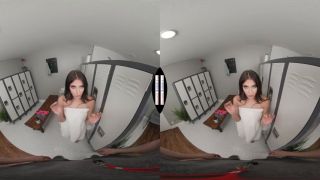 Pornstar THUNDERCOCK Aubree Valentine pays her past due bill with her mouth and wet tight pussy-1