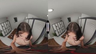 Pornstar THUNDERCOCK Aubree Valentine pays her past due bill with her mouth and wet tight pussy-2