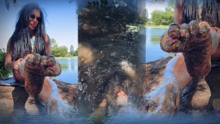 online porn video 14 MistressRavenFD – WORSHIP MY RIVER FEET | joi | fetish porn femdom verbal humiliation-1