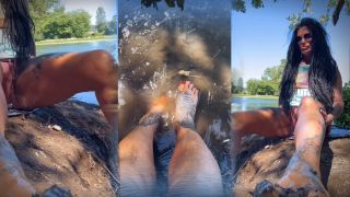 online porn video 14 MistressRavenFD – WORSHIP MY RIVER FEET | joi | fetish porn femdom verbal humiliation-7
