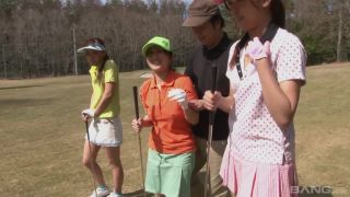 18-Year Old Horny Asian With Small Tits Gets Fucked On The Golf Course-1