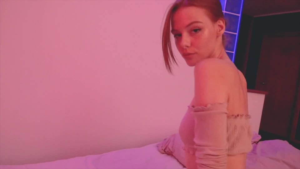 AriaVixRedhead teacher takes your virginity at home POV FoxyElf