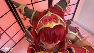  fetish  Sweetie Fox   Hot Busty Alexstrasza From World Of Warcraft Deepthroats And Hard Fucks [UltraHD/4K 2160p] 2025 fetish-2