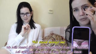 M@nyV1ds - AnnaManyVids - Sisters humiliate your tiny dick-1