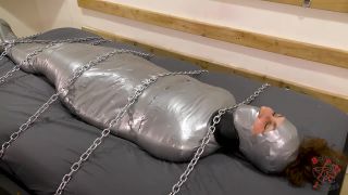 free porn clip 20 BondageJunkies – Luna vs. Her Special Request - ducttape - fetish porn skinny bdsm anal-6