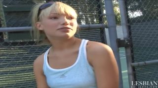 Scissoring with a sporty girl Casting!-0