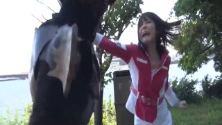 [WarAnLov.com] THZ-99 Super Heroine in Grave Danger!! Vol.99 -Jewel Ranger: Jewel Pink in Despair! Cooperated 3 Cadres-002-3