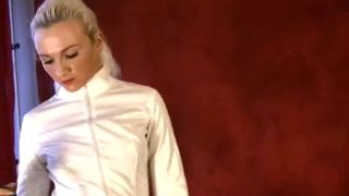 FEMDOMFOTO - Christin - White Catsuit - Latex-7