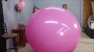 Custom Fetish - 55 Inch Balloon Blow to Pop W Slo M - Fetish-2