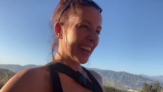 Vanna Bardot,Codey Steele - Sneaky fucking on a hiking trail with hot babe Codey Steele | Vanna Bardot-1