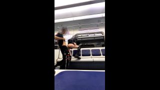 Risky Sex On The Subway A Couple Is Caught In The Act And Attracts The.-6