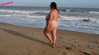 porn video 38 Nina Doll – Catwalk at the Beach Bikini and Nude BBW on milf porn bbw home video-4