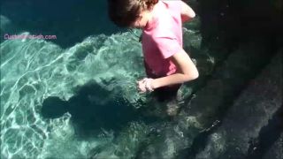 Custom Fetish - Mary Jane Fully Clothed in Pool - Fetish-3