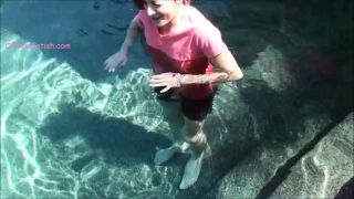 Custom Fetish - Mary Jane Fully Clothed in Pool - Fetish-5