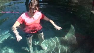 Custom Fetish - Mary Jane Fully Clothed in Pool - Fetish-7