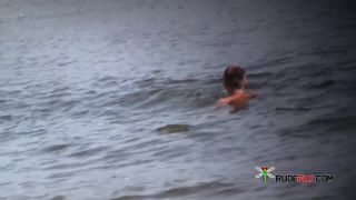 Raven haired goddess naturist shows off her body  5-4