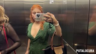 Marina Gold - Cum Walk through Madrid HD 720p - Putalocura-1