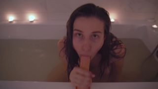  DeLuXeGirL - Wet Fun in the Bathroom, big dildos on toys-5