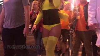 CandidCreeps 860 Pikachu Thong in Public Halloween Candid Hal-0