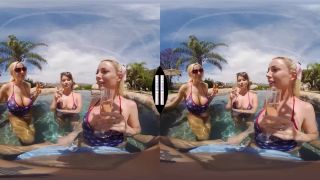 Naughty America VR with Emily Addison, Isabelle Deltore & Olivia Austin in Emily Addison, Isabelle Deltore, and Olivia Austin want YOU for a Fourth of July Bang! - VR Remastered.-1