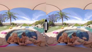 Naughty America VR with Emily Addison, Isabelle Deltore & Olivia Austin in Emily Addison, Isabelle Deltore, and Olivia Austin want YOU for a Fourth of July Bang! - VR Remastered.-2