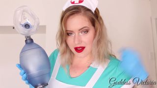 adult clip 37 femdom dominatrix Goddess Victoria - Nurse Feelgood Interactive Poppers JOI, jerkoff instructions on fetish porn-3