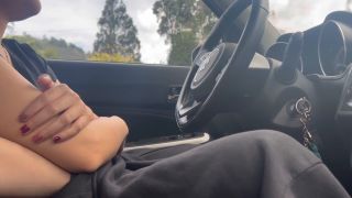 7135 I Give the Finger to the Taxi Driver on a Busy Road in C...-5