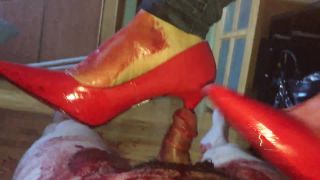 adult video 32 alexis grace femdom femdom porn | Chinese Blood Footjob | heel insertion-7