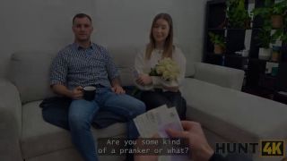 Watching HUNT4K. I closed my BFs eyes with banknotes and sucked strangers cock Im not that shy-5