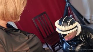 clip 12 feminization fetish Mistress Ingrith - Latex Emily Tajes Charlie - FullHD 1080p, femdom on femdom porn-4